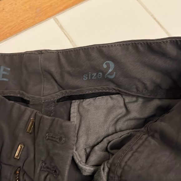 J Crew Andie Pants Grey size 2 - Picture 3 of 4